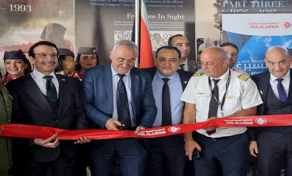 Cérémonie de lancement de la ligne aérienne directe entre l'Algérie et l'Afrique du Sud